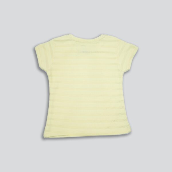 Girls Striped Relaxed Fit T-shirt