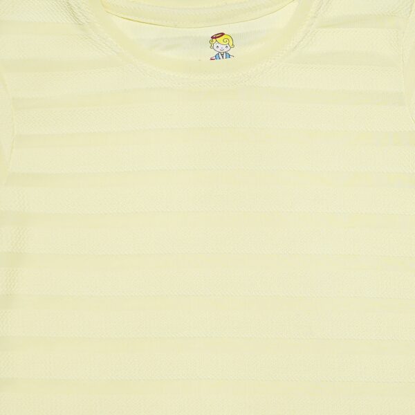 Girls Striped Relaxed Fit T-shirt